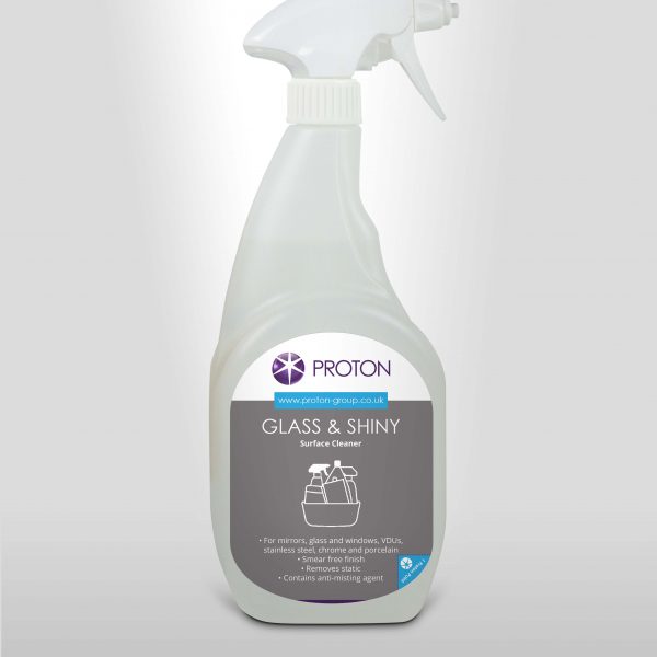 Glass & Shiny Surface Cleaner 750ml Trigger Spray